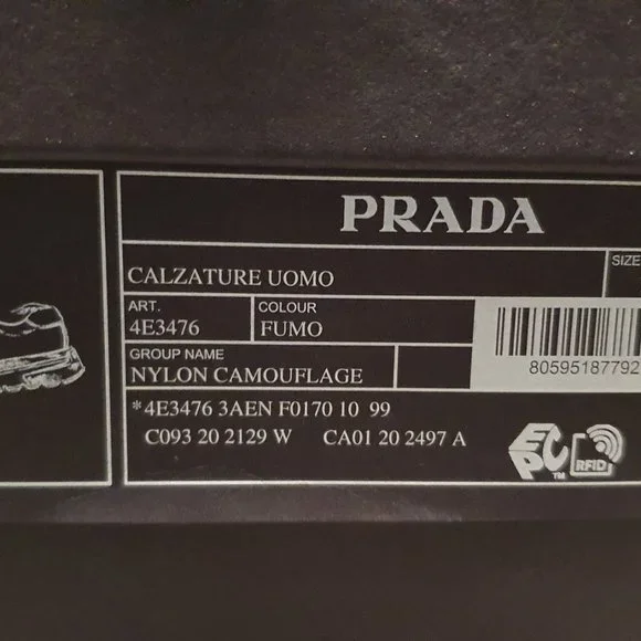 Men's Prada shoes Camouflage - Picture 4 of 8